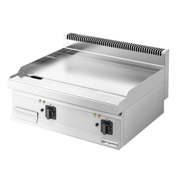 Elektrikli Pleyt Izgara - 9,0kW - Düz - Pişirme Yüzeyi: 795x453mm