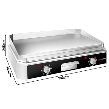 Elektrikli Kızartma Plakası - 5 kW - Düz Pleyt