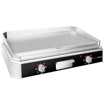 Elektrikli Kızartma Plakası - 5 kW - Oluklu Pleyt