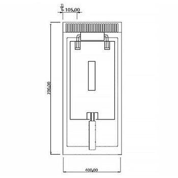 Elektrikli Fritöz - 10 Litre - 9 kW