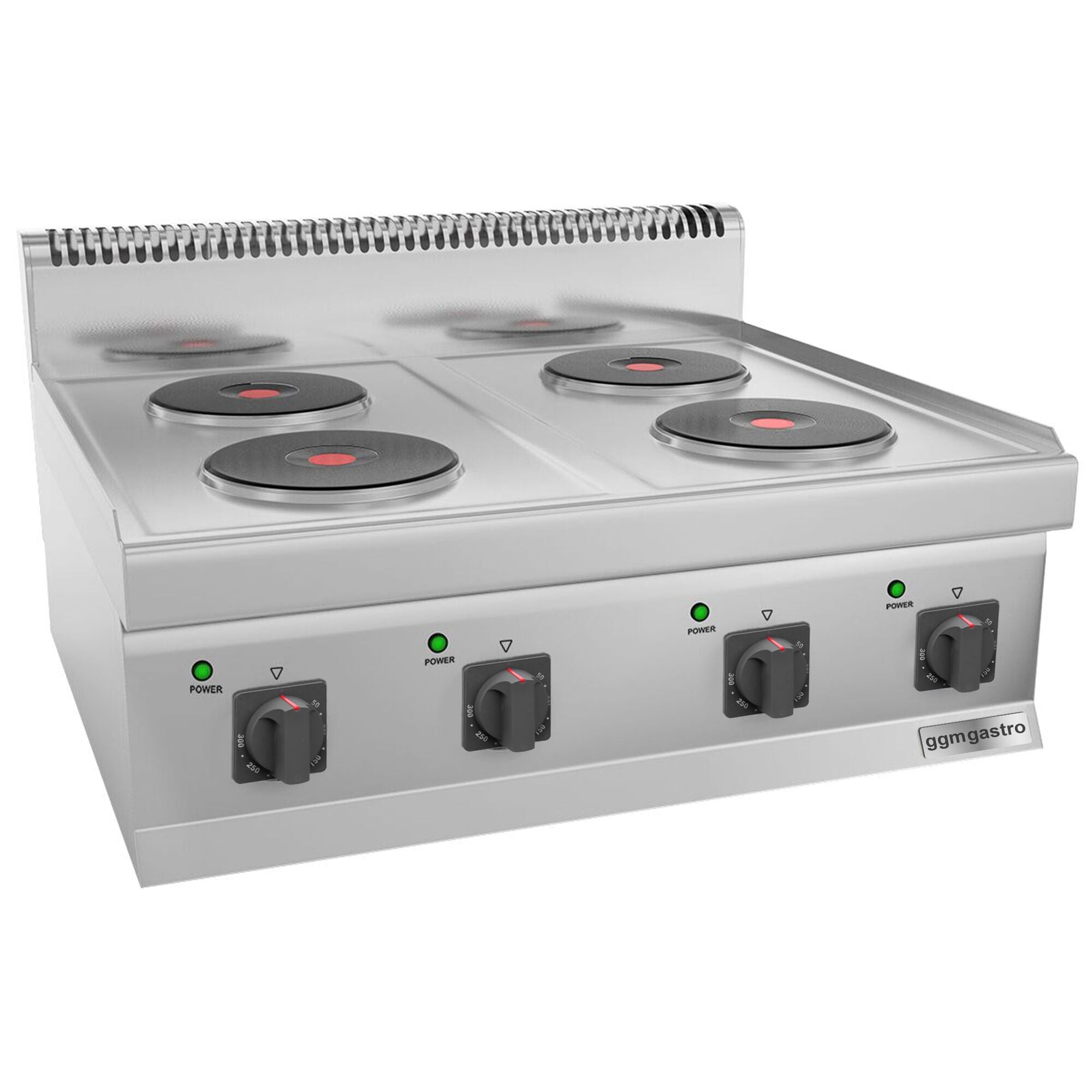 Elektrikli Ocak - 8 kW - 4 Yuvarlak Pleyt