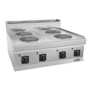 Elektrikli Ocak - 9,2 kW - 4 Yuvarlak Pleyt