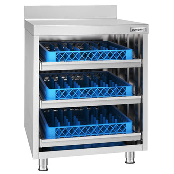 Bardak Sepetleri için 3 Çekmeceli Çalışma Dolabı – 647x600 mm