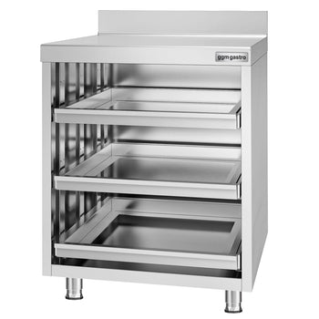 Bardak Sepetleri için 3 Çekmeceli Çalışma Dolabı – 647x600 mm