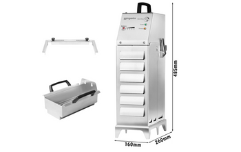 20 Litre ve üzeri Fritözler için Taşınabilir Akülü Kızartma Yağı Filtresi- 80 Litre/Dakika