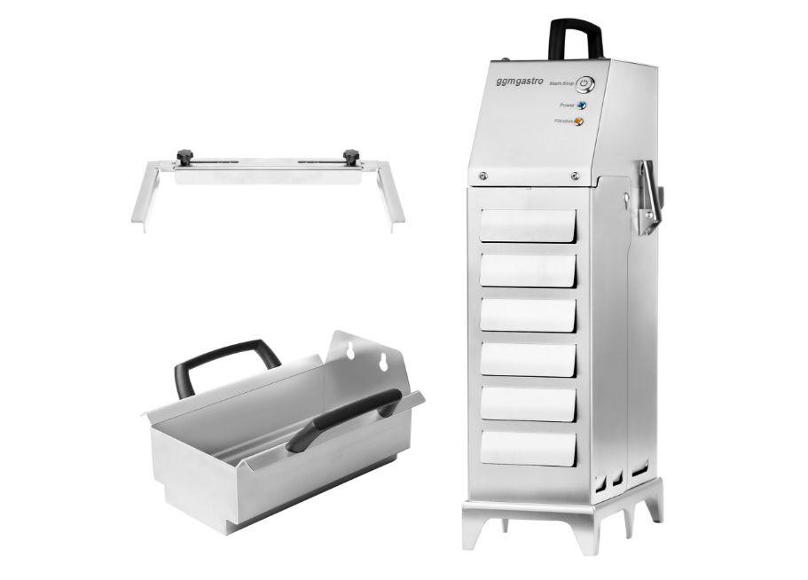 20 Litre ve üzeri Fritözler için Taşınabilir Kızartma Yağı Filtresi - 80 Litre/Dakika