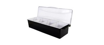 Bar Konteyner 4 Hazneli - Kapak Dahil