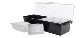 Bar Konteyner 6 Hazneli - Kapak Dahil