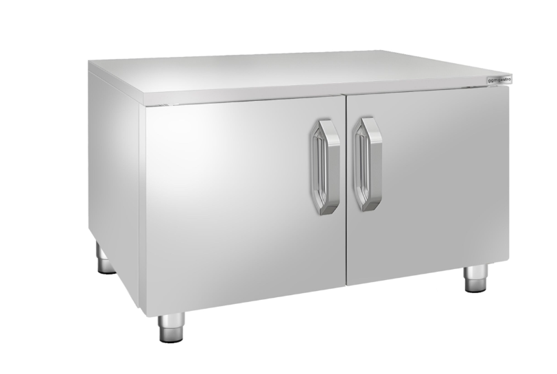 Paslanmaz Çelik Alt Stand - 800mm - 2 Kapılı