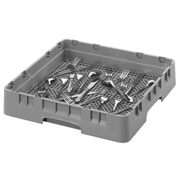 Çatal-Bıçak Sepeti 1/1 - 500x500mm - Gri - CAMRACK® | CAMBRO