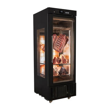 Dry Aged - Et Yaşlandırma Dolabı 0,70 m - 1 Cam Kapılı - Siyah