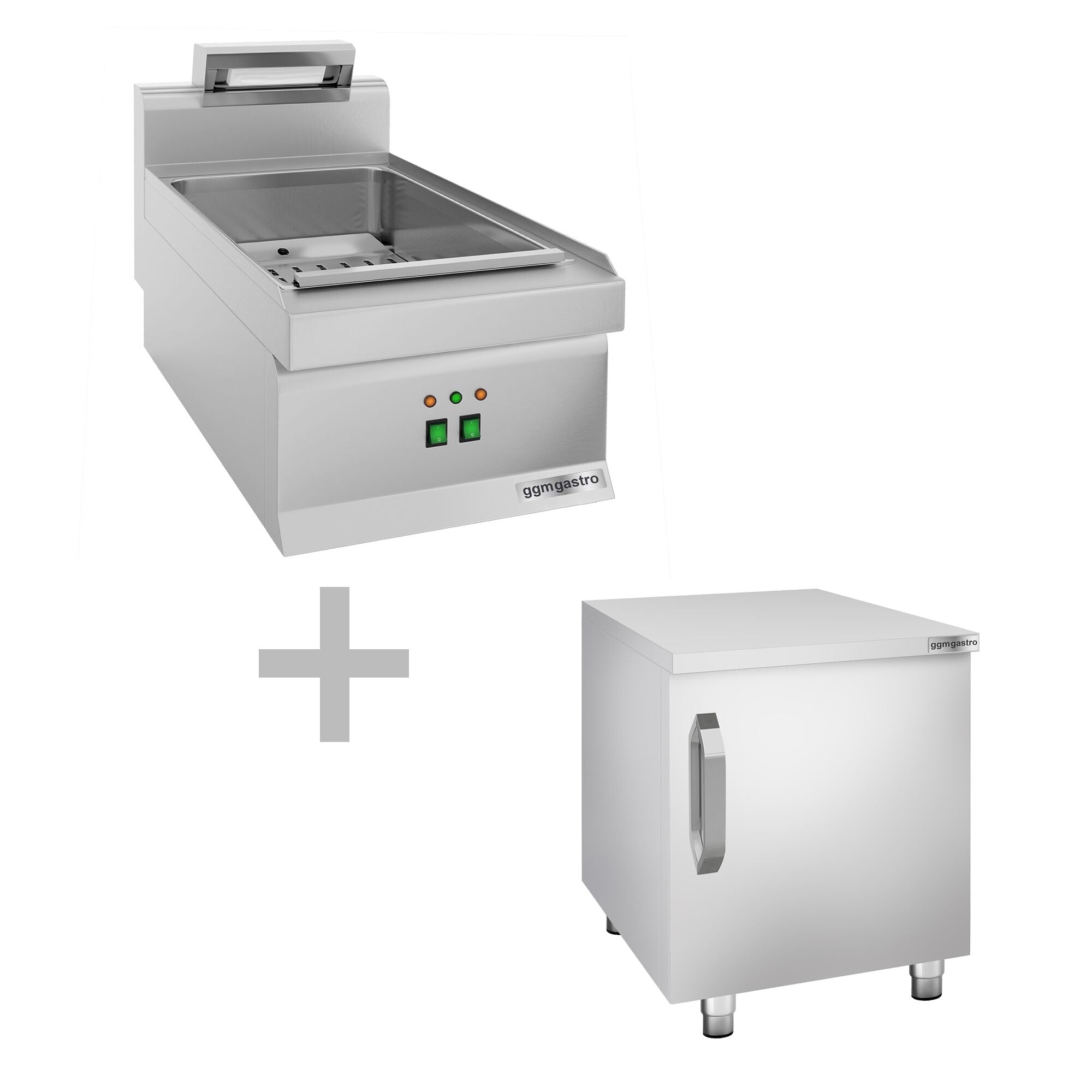 Patates Dinlendirme Ünitesi -1,17 kW - 1x GN 1/2 - 1 Kapılı Alt Stand Dahil