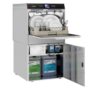 Bulaşık Makinesi - Dijital - 3,55 kW - Deterjan Pompası, Parlatıcı Pompası ve Tahliye Pompası ile