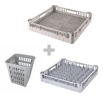 Çift Cidarlı Bulaşık Makinesi - Dijital - 3,55 kW - Deterjan, Parlatıcı ve Tahliye Pompalı