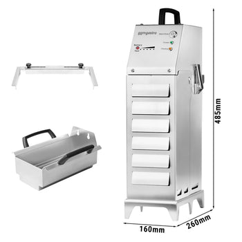 20 Litre ve üzeri Fritözler için Taşınabilir Akülü Kızartma Yağı Filtresi - 80 Litre/Dakika