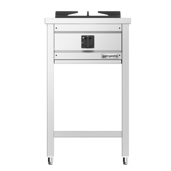 Gazlı Ocak - 8,5 kW - 1 Brülör - Açık, Taban ve Damlama Tepsisi ile