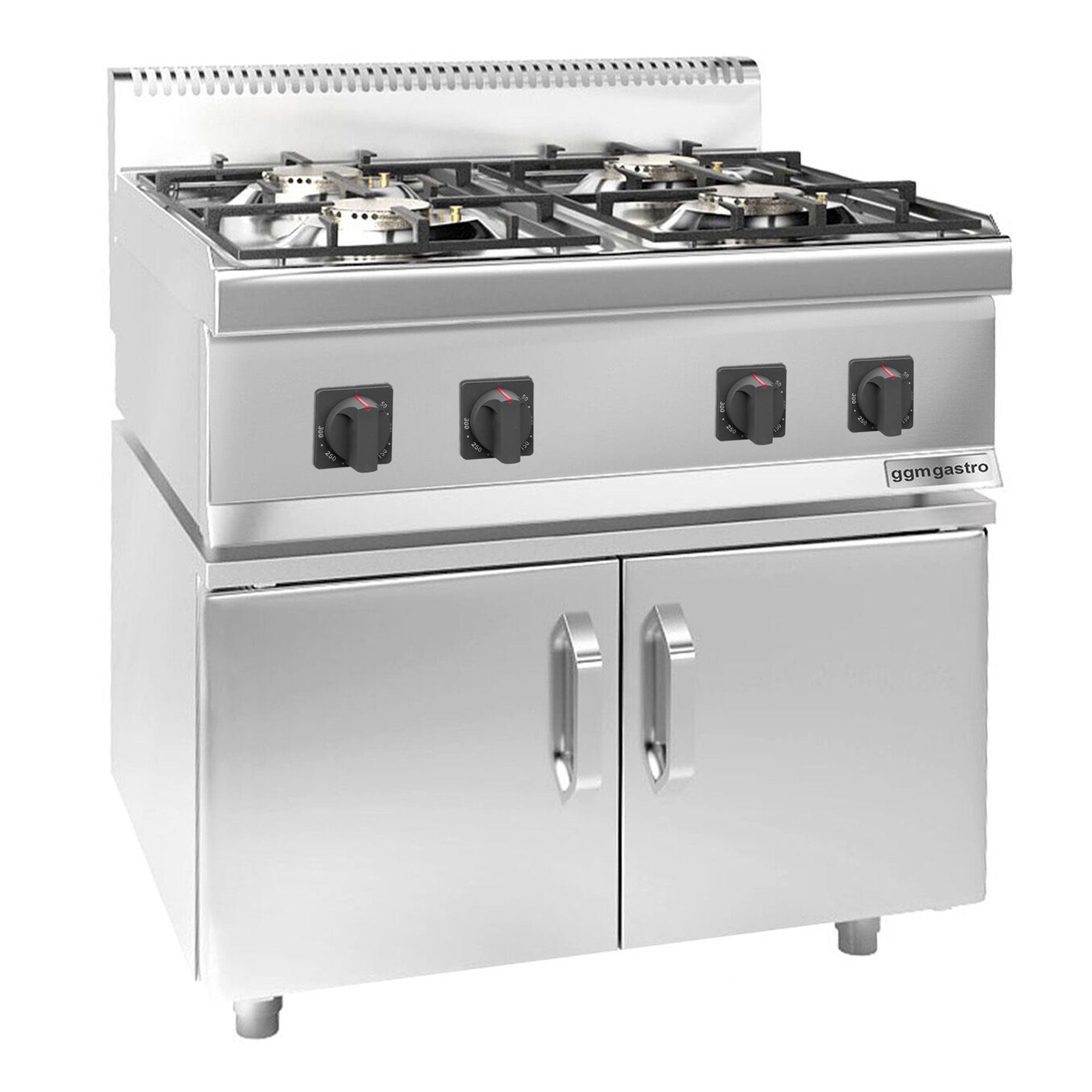 Gazlı Ocak - 14 kW - 4 Gözlü - 2 Kapılı Alt Stand Dahil