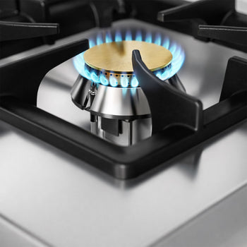 Gazlı Ocak - 42,5 kW - 5 Brülör - Açık, Taban ve Damlama Tepsisi ile
