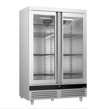 Buzdolabı - GN 2/1 - 1400 litre - 2 Cam Kapılı