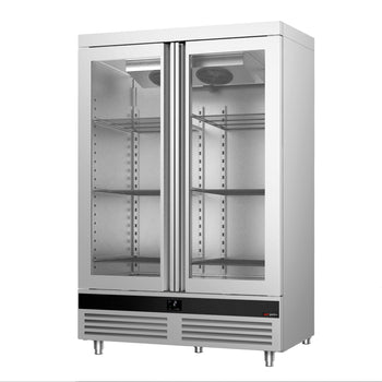 Buzdolabı - GN 2/1 - 1400 litre - 2 Cam Kapılı