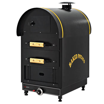 Gazlı Kumpir Fırını - Manuel - 4,9 kW - 2 Çekmeceli