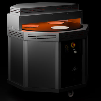 Gazlı Lavaş Fırını - Döner - 20 kW - Ø 900mm