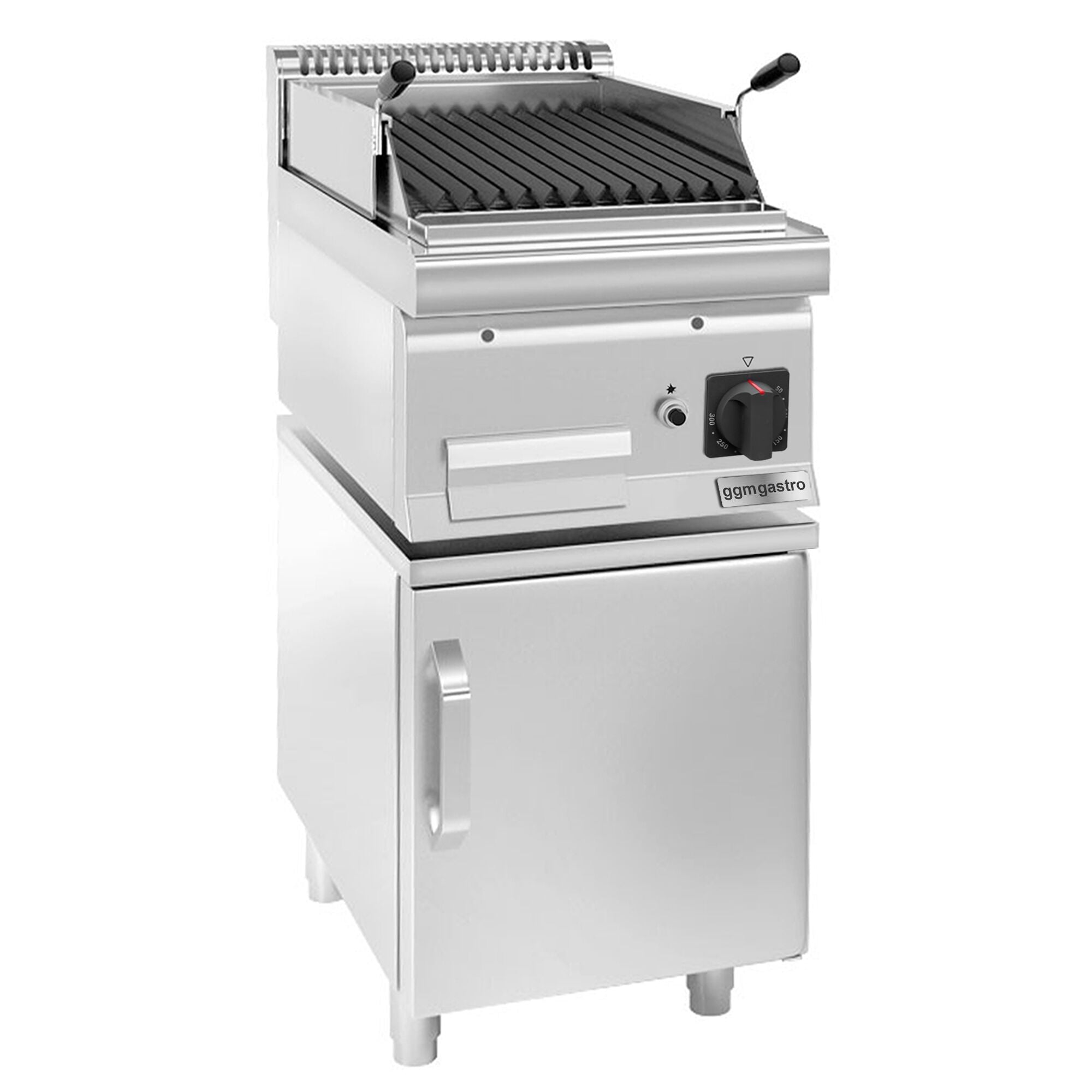 Gazlı Lav Taşı Izgara - 7 kW- Devrilir Izgara - 1 Kapılı Alt Stand Dahil