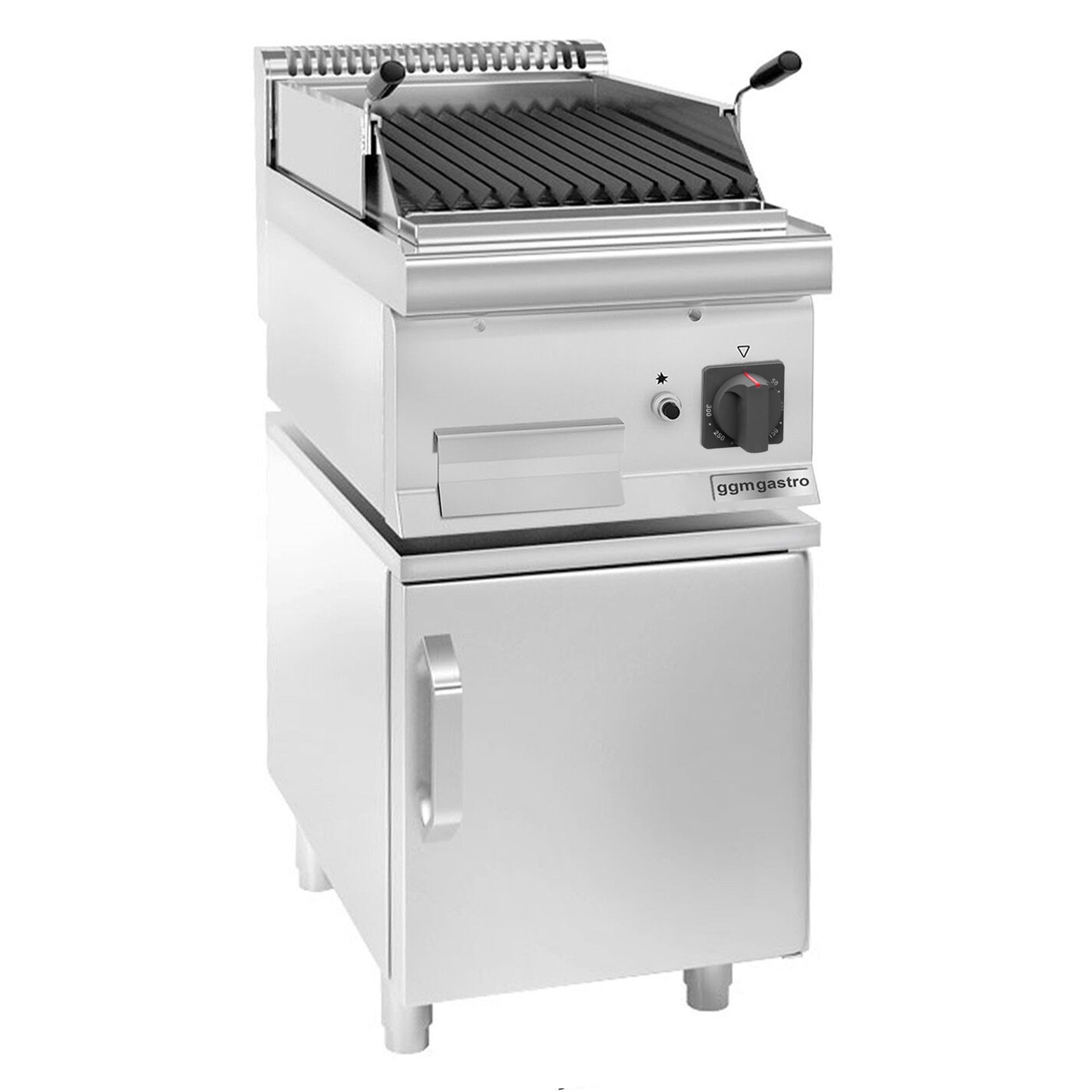 Gazlı Lav Taşı Izgara - 5,5 kW- Devrilir Izgara - 1 Kapılı Alt Stand Dahil