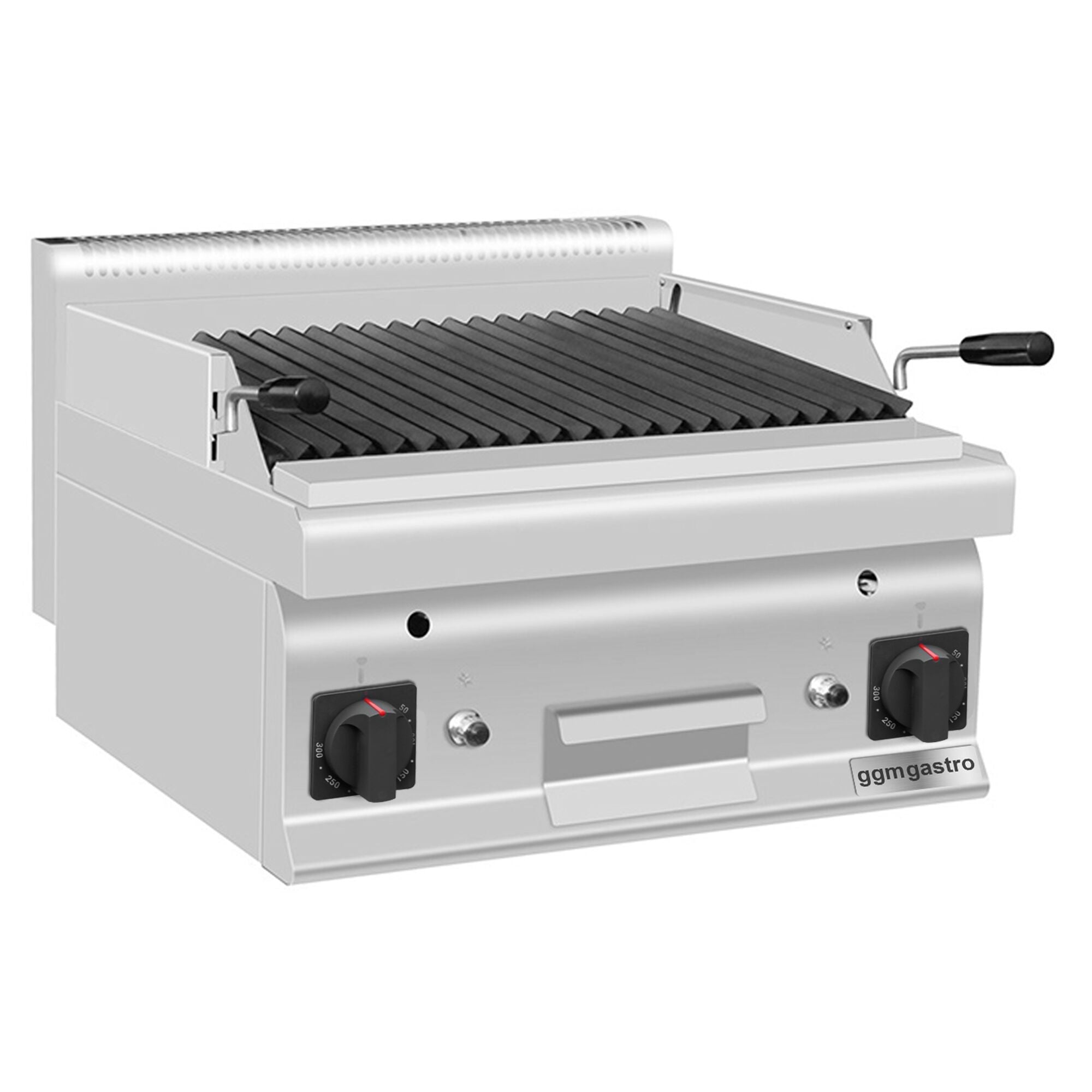 Gazlı Lav Taşı Izgara - 10,6 kW- Devrilir Izgara