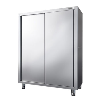 Tabak Dolabı – 1400x600 mm – Sürgülü Çift Kapak – 1800 mm Yükseklik