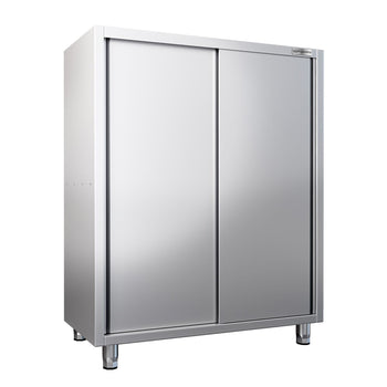 Tabak Dolabı – 1600x600 mm – Sürgülü Çift Kapaklı – Yükseklik 1800 mm