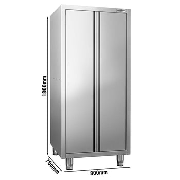 Tabak Dolabı – 800x700 mm – Çift Menteşeli Kapaklı – Yükseklik 1800 mm