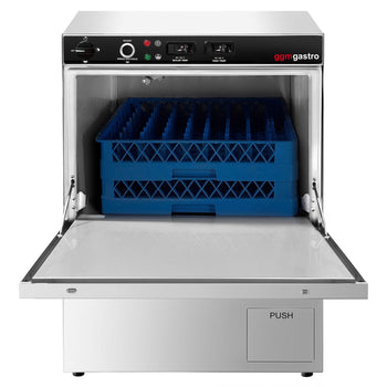 Bulaşık Makinesi - Manuel - 5,1 kW - Deterjan Pompası, Parlatıcı Pompası ve Tahliye Pompası ile