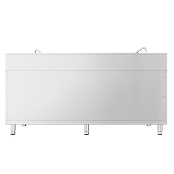 Gazlı Wok Ocak - 60 kW - 4 Bek - 2 Musluk Dahil