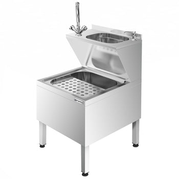 El Yıkama Lavabosu - Temizleme ve Durulama - Sabunluk