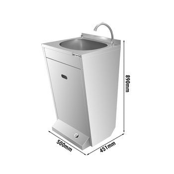 El Yıkama Lavabosu - Sabunluklu