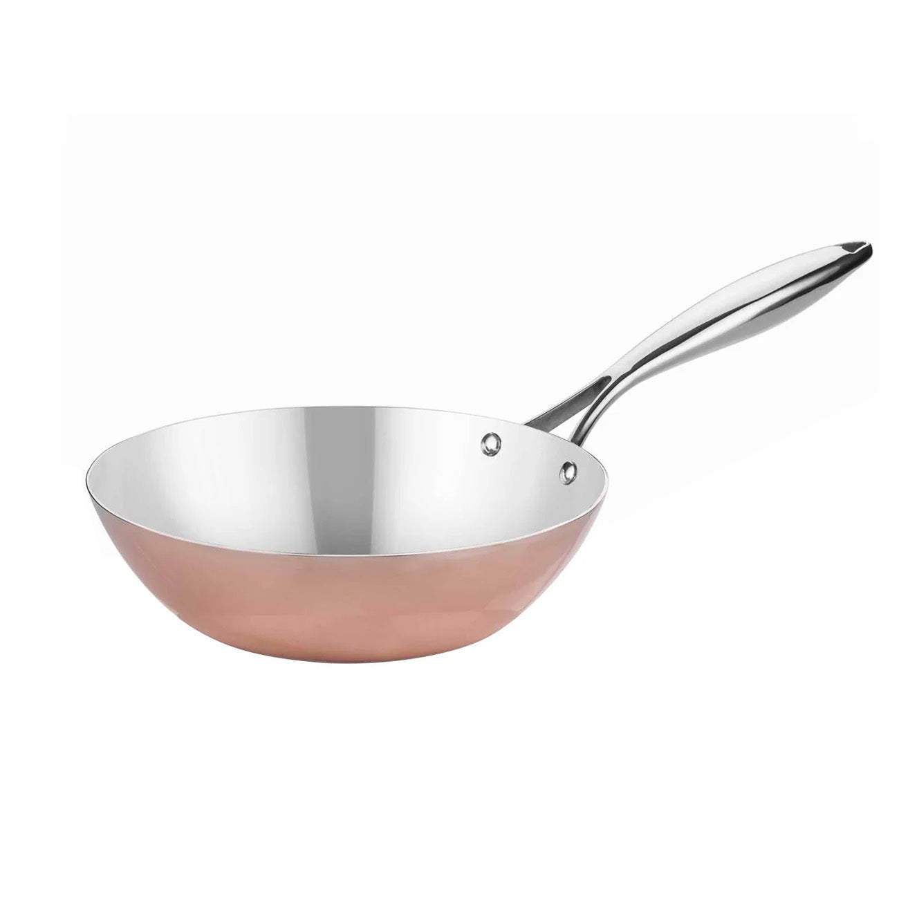 Bakır Wok Tava - Ø 28 cm