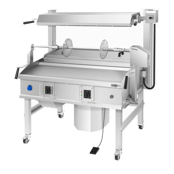 Cağ Kebap Makinesi - 14 kW - Yatay - Stand Cihazı