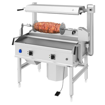 Cağ Kebap Makinesi - 14 kW - Yatay - Stand Cihazı