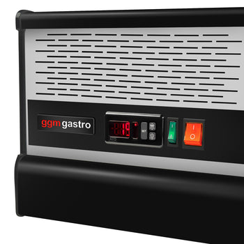 Tapas Soğutmalı Vitrin PREMIUM - 8x GN 1/3 - Siyah