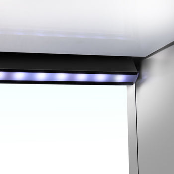 Tapas Soğutmalı Vitrin PREMIUM - 8x GN 1/3 - Siyah