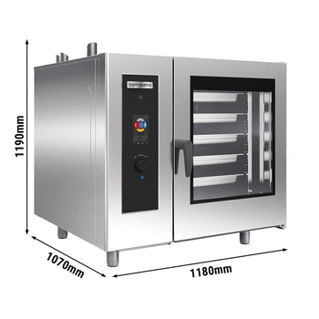 Kombi Fırın - Dokunmatik - 20x GN 1/1 - Yıkama Sistemi, Sıcaklık Sensörü, Kazan ve İç Çerçeve Dahil