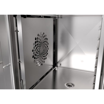 Gazlı Kombi Fırın - Dokunmatik - 20x GN 1/1 - Yıkama Sistemi, Sıcaklık Sensörü, Kazan ve İç Çerçeve Dahil