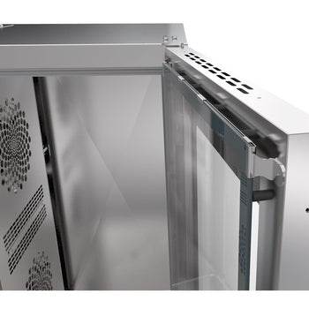 Gazlı Kombi Fırın - Dokunmatik - 40x GN 1/1 - Yıkama Sistemi, Sıcaklık Sensörü, Boyler ve İç Raf Dahil