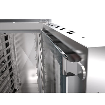 Gazlı Kombi Fırın - Dokunmatik - 20x GN 1/1 - Yıkama Sistemi, Sıcaklık Sensörü, Kazan ve İç Çerçeve Dahil