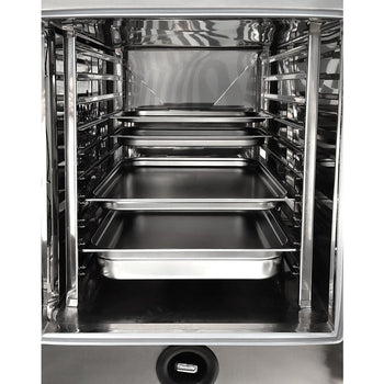 Gazlı Kombi Fırın - Dokunmatik - 20x GN 1/1 - Yıkama Sistemi, Sıcaklık Sensörü, Kazan ve İç Çerçeve Dahil