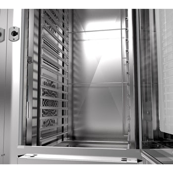 Kombi Fırın - Dokunmatik - 40x GN 1/1 - Yıkama Sistemi, Sıcaklık Sensörü, Kazan ve İç Çerçeve Dahil