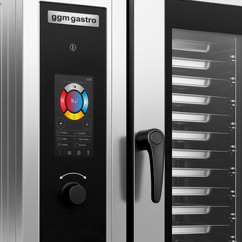 Kombi Fırın - Dokunmatik - 40x GN 1/1 - Yıkama Sistemi, Sıcaklık Sensörü, Kazan ve İç Çerçeve Dahil
