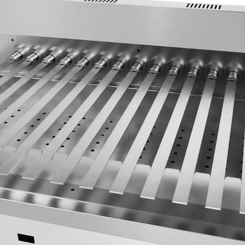 Kömürlü Izgara - Adana ve Şiş Kebap için - 30 Otomatik Dönen Şiş için