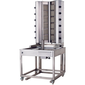 Arabalı Döner Ocağı - 6+6 Radyanlı - Kalitegaz